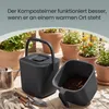 SONGMICS Geruchsdichter Komposteimer mit Abtropfkorb, 4 L Produktbild-Vorschau 6