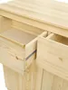 Sideboard Holzkommode mit 2 Schubladen u. 2 Türen Kiefer Produktbild-Vorschau 9
