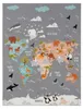 TT Home Kinderteppich Babyzimmer Teppich Kinderzimmer Produktbild-Vorschau 1