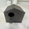 Jungengel Vogelhaus Nistkasten Stecksystem Holz dunkelbraun Produktbild-Vorschau 2