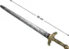Épée des Guerrières Atosa 85 Cm Argent Argent One Size Voir les images du produit 2