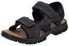 Rieker  Herrenschuhe Sandalen Schwarz Freizeit Produktbild-Vorschau 22
