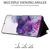 A smartphone case is shown in a folded position, demonstrating multiple viewing angles. Náhled obrázku produktu