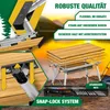 KESSER® Campingtisch Klapptisch faltbar & höhenverstellbar Produktbild-Vorschau 7