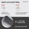 Respekta Kopffreie Schräghaube Skala mit Glasschirm, Weiß, Produktbild-Vorschau 4