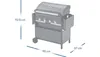 CAMPINGAZ Select 4  L Gasgrill 4 Flammen Anteprima dell’immagine prodotto 7