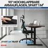 Bürostuhl ergonomisch mit Kopfstütze – Schreibtischstuhl Produktbild-Vorschau 8