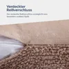 Dekokissen 50x50 cm Beige, Chenille Kissenhülle mit Produktbild-Vorschau 5
