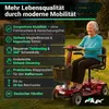 eFlux Mobility M1 Elektromobil | Elektro Senioren Roller - Produktbild-Vorschau 2