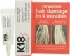 A product shot of K18 Leave-In Molecular Repair Hair Mask and its packaging. Voir les images du produit