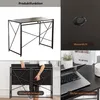 Thanaddo® Klappbarer Schreibtisch Computertische Faltbar Produktbild-Vorschau 5
