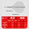 Target Darts K Flex Dartflights und -schäfte, No.2 - Lang Produktbild-Vorschau 4