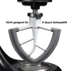 Flachrührer Zubehör für KitchenAid Mixer, Flex Edge Beater Produktbild-Vorschau 6