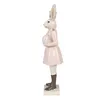 Clayre & Eef Figur Kaninchen 23 cm Beige Rosa Polyresin Produktbild-Vorschau 2