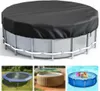 INF Copertura per piscina esterna in tessuto Oxford nero L Anteprima dell’immagine prodotto 1