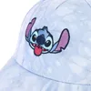 Mütze Gebogenes Visier Stitch Blau Produktbild-Vorschau 2