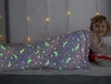 GKA XL Kuscheldecke Einhorn leuchtet im Dunkeln Decke Produktbild-Vorschau 2