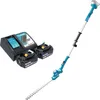 A cordless hedge trimmer set with batteries and charger. Produktbild-Vorschau