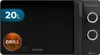 A black Cecotec ProClean 3130 microwave with a grill function is shown against a black background. It displays the capacity (20L) and a grill icon. Anteprima dell’immagine prodotto