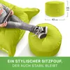 Green Bean® XXL Riesensitzsack 140x180cm + Hocker Produktbild-Vorschau 7