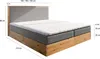 Masseno Boxspringbett VERDON 180x200 cm Komplett-Set mit Produktbild-Vorschau 7