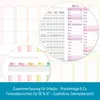 Urlaubs-/Team-Kalender 2026 - A4-Leporello - 89 x 29 cm / Produktbild-Vorschau 4