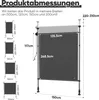 Výsuvná markíza Strattore / vertikálna markíza s Náhľad obrázku produktu 6