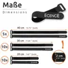 ECENCE Klettverschluss für Kabel, 25er Set Produktbild-Vorschau 2
