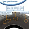 16x7.50-8 Grass Tyres 4ply Wanda P332 Turf Ride On Voir les images du produit 6