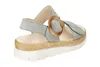 Gabor 43.723 Damen Sandalette - Riemchen Sandalen grau Produktbild-Vorschau 5