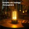 Kabellose LED-Tischlampe aus Glas – Metalllampe mit Produktbild-Vorschau 3