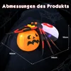 COSTWAY Aufblasbare Halloween-Spinne, Gruselige Produktbild-Vorschau 3