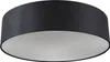 Deckenleuchte Schwarz 40 cm inkl  LED Drum LED Produktbild-Vorschau 1