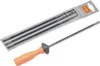 A set of Stihl files and a file handle against a white background. Náhled obrázku produktu