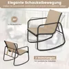 COSTWAY 4-częściowy zestaw mebli ogrodowych, meble ogrodowe Podgląd zdjęcia produktu 6