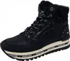 A single black high-top sneaker with laces and a zipper. Anteprima dell’immagine prodotto