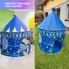 Velký dětský stan hrací stan princezna sen hrad hradní dům Náhled obrázku produktu 3
