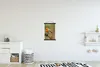 MuchoWow® Textilposter Vogel - Rotkehlchen - Tannenzapfen - Produktbild-Vorschau 2