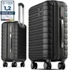 Travely Premium Koffer 55x40x20cm - passend für Ryanair, Produktbild-Vorschau 1