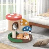 GOPLUS Pilz Kratzbaum, Katzenbaum Indoor mit Produktbild-Vorschau 2