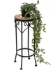 DanDiBo stołek w kwiaty Merano 46 cm mozaika 12011 stołek w Podgląd zdjęcia produktu 3