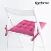 Komfortec 2er Set 40x40 cm Stuhlkissen mit Bändern, 100% Produktbild-Vorschau 2