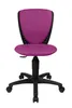 A studio shot of a purple and black office chair. Produktbild-Vorschau