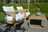 Gartenlounge SenS-Line Santiago Sessel-Bank Aluminium Produktbild-Vorschau 3