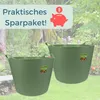 2er Set Flexibler Eimer 25 L Wäschewanne Mehrzweckkorb Produktbild-Vorschau 8