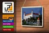 Blechschild Reise 18x12cm Bratislava Slowakei Burg von Produktbild-Vorschau 3