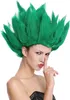 WIG ME UP Perücke Hochtoupiert Elfe Waldfee Blume Grün Produktbild-Vorschau 1