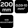 NEO TOOLS 01-565 Automatische Abisolierzange - Produktbild-Vorschau 2
