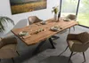 MASSIVMOEBEL24.DE Baumtisch Sheesham 180x90x77 natur Produktbild-Vorschau 2