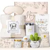 Wellness Geschenkset für Frauen mit Decke und Duftkerze, Produktbild-Vorschau 1